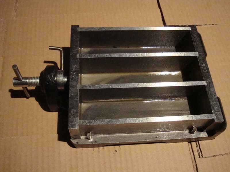 steel 40x40x160mm Cement Mortar Prism Mould